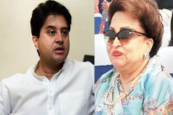 केंद्रीय मंत्री ज्योतिरादित्य सिंधिया की मां माधवी राजे का निधन