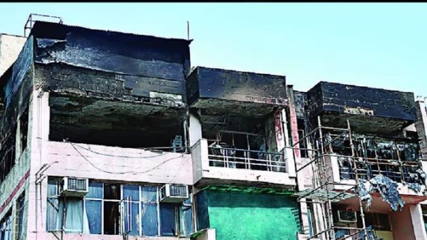 अस्पताल के आईसीयू में लगी आग, 1 मरीज की मौत