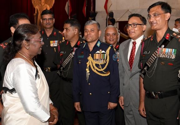 एनडीसी पाठ्यक्रम का उद्देश्य आज और भी अधिक प्रासंगिक : राष्&zwj;ट्रपति