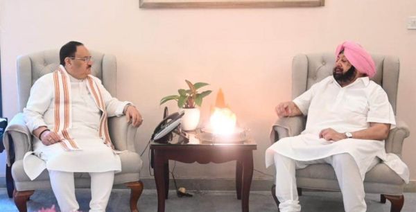 नई पारी की शुरुआत करेंगे कैप्टन अमरिंदर, दिल्ली में नड्डा से की मुलाकात...