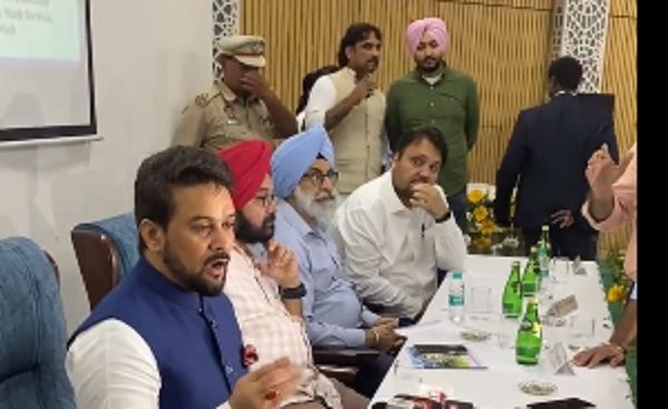 पंजाब की जेलों से ड्रग्स कारोबार और आपराधिक गतिविधियों का संचालन चिंता का विषय : अनुराग ठाकुर