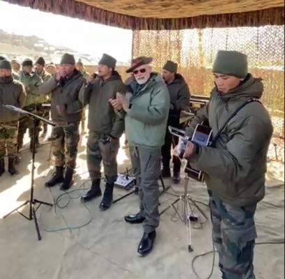 दिवाली का अर्थ है कि आतंक के अंत के साथ उत्सव : नरेंद्र मोदी