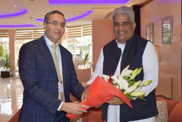 सीओपी 27 में भाग लेने के लिए शर्म अल-शेख पहुंचे जलवायु परिवर्तन मंत्री भूपेंद्र यादव