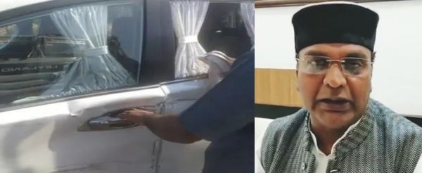 हादसे का शिकार हुई चिकित्सा शिक्षा मंत्री की कार, ट्रक ने मारी टक्कर...