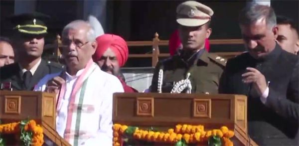 सुखविंदर सिंह सुक्खू ने हिमाचल प्रदेश के 15वें मुख्यमंत्री के रूप में शपथ ली