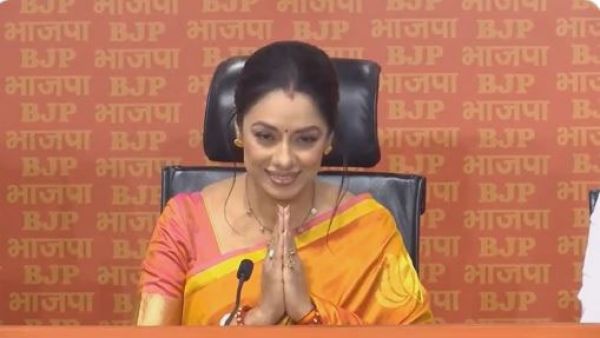अभिनेत्री रुपाली गांगुली हुईं भाजपा में शामिल