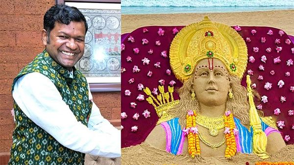 अंतरराष्ट्रीय रेत कलाकृति प्रतियोगिता में भारत का प्रतिनिधित्व करेंगे सुदर्शन पटनायक