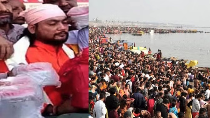 480 हिंदुओंं की अस्थियां गंगा में विसर्जित करने पाक से महंत रामनाथ भारत पहुंचे