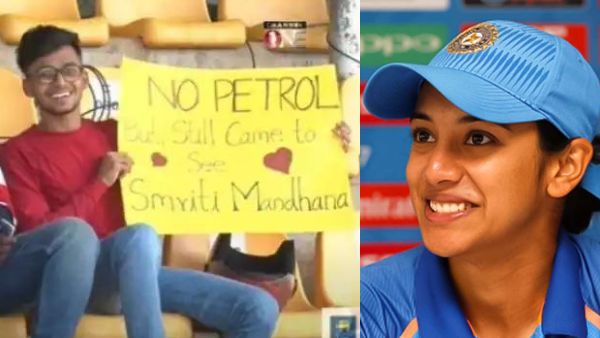 पेट्रोल नहीं है, लेकिन फिर भी... श्रीलंका में स्मृति मंधाना को LIVE देखने पहुंचा जबरा फैन