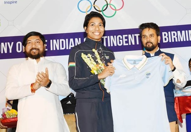 भारतीय राष्ट्रमंडल खेल टीम अब तक की सबसे अच्छी एवं सबसे मजबूत टीम : अनुराग