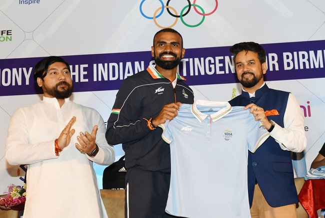 खेल मंत्री अनुराग ठाकुर ने खिलाड़ियों के लिए  नकद पुरस्कार और पेंशन योजना की शुरूआत की