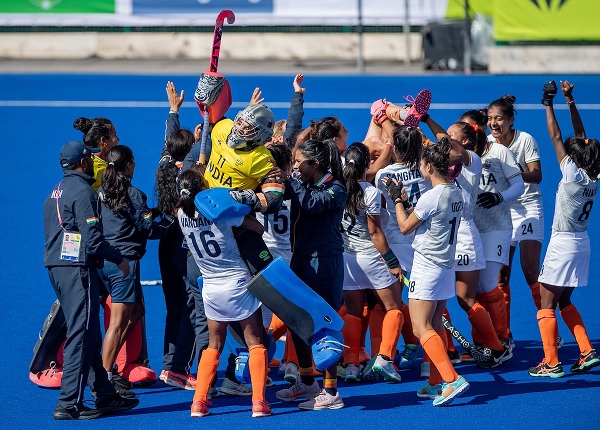 भारतीय महिला हॉकी टीम ने कांस्य पदक जीता