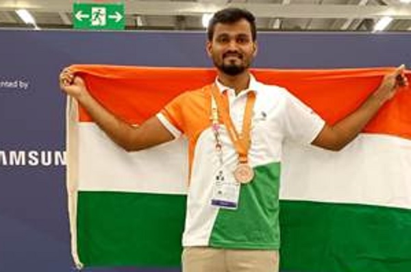 लिकिथ वाईपी ने जीता स्किल ऑफ प्रोटोटाइप मॉडलिंग वर्ल्&zwj;डस्किल काम्पिटिशन में कांस्य पदक