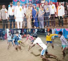 समूह में रहकर परस्पर समन्वय, तालमेल से रहना सिखाता है कबड्डी : आनन्द पवार