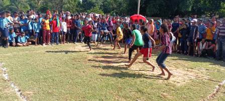 ग्रामीण व नगरीय क्षेत्रों में से उत्साह से पारंपरिक खेलों का आयोजन