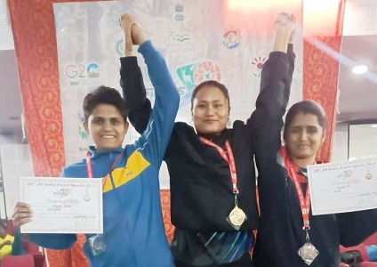 वन खेलकूद प्रतियोगिता में उत्कृष्ट प्रदर्शन