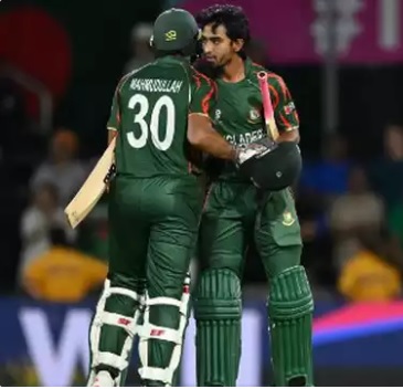 T20 वर्ल्ड कप  बांग्लादेश ने श्रीलंका को हराया