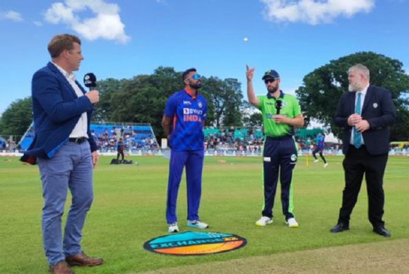 भारत ने आयरलैंड को चार रन से हराकर श्रृंखला पर दो शून्&zwj;य से कब्&zwj;जा किया