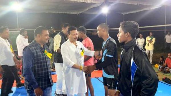 संसदीय सचिव ने किया कबड्डी प्रतियोगिता का शुभांर