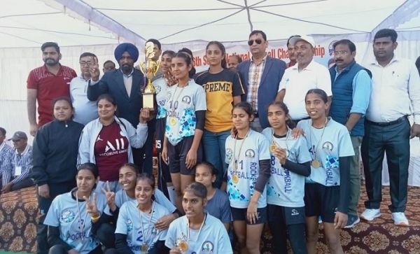 6वी सीनियर रॉकबॉल राष्ट्रीय प्रतियोगिता का समापन