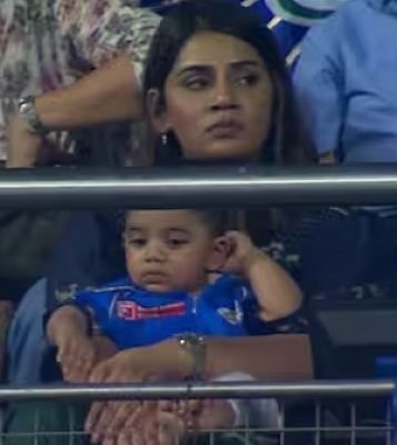 मैच देखने पहुंचे जूनियर बुमराह, तस्वीरें हो रहीं वायरल