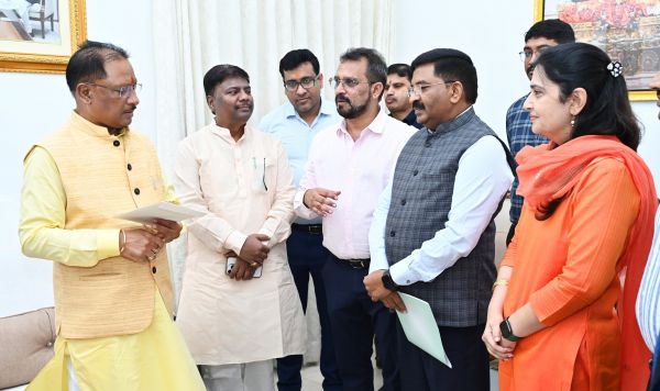 मुख्यमंत्री श्री विष्णु देव साय को 27 वें अखिल भारतीय वन खेलकूद प्रतियोगिता में शामिल होने का निमंत्रण