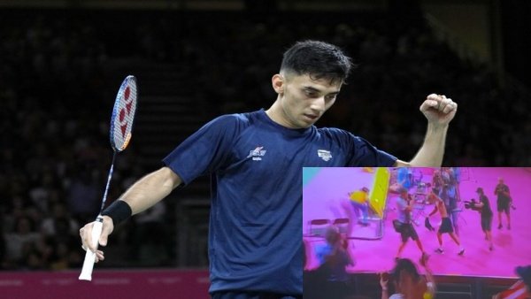  गोल्ड मेडल जीतने के बाद सौरव गांगुली के अंदाज में लक्ष्य सेन ने मनाया जश्न, 'दादा' की तरह उतार दी जर्सी