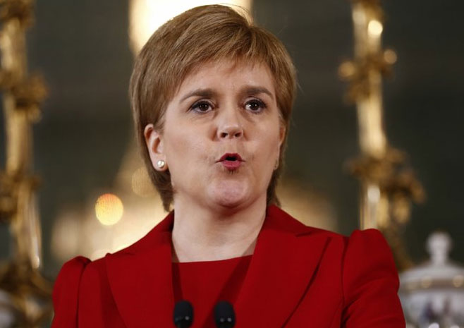  स्कॉटलैंड की पूर्व प्रथम मंत्री निकोला स्टर्जन गिरफ्तार