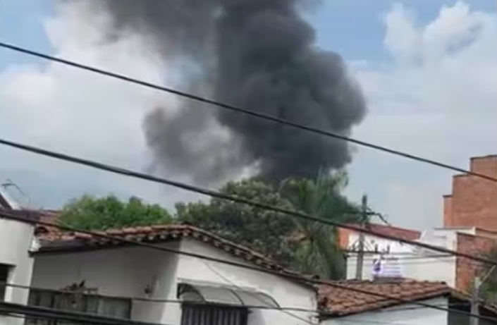  कोलंबिया विमान दुर्घटना में छः की मौत