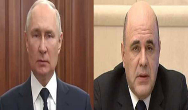 पुतिन ने मिशुस्टिन को प्रधानमंत्री नियुक्त करने का रखा प्रस्ताव