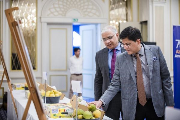 भारतीय आमों को यूरोप में बढ़ावा देने पियूष गोयल ने आयोजित किया &lsquo;मैंगो फेस्टिवल&rsquo;