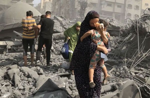 गाजा में फिलीस्तीनियों की मौत का आंकड़ा 13 हजार के पार