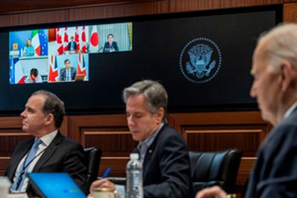 ईरान के हमले के बाद जी7 ने इजरायल के प्रति पूर्ण समर्थन जताया